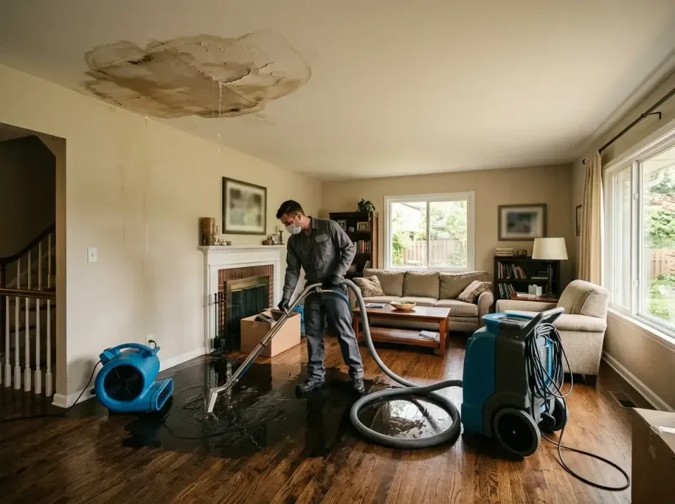 attic-pipe-burst-ceiling-drip-008 — frequently asked questions, Water Damage Restoration & Carpet Care in Blue Hills, CT